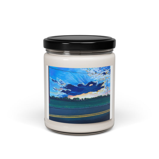 "Purple Haze" Scented Soy Candle, 9oz