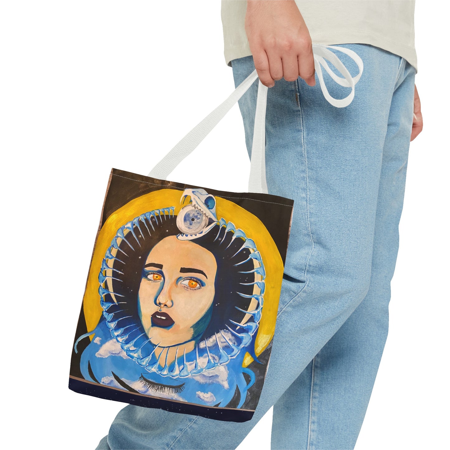 'Holding the Stars' Tote Bag