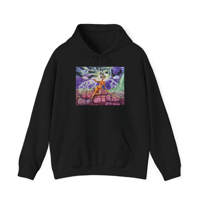 "With Blind Eyes and All the Power" Unisex Heavy Blend™ Hooded Sweatshirt