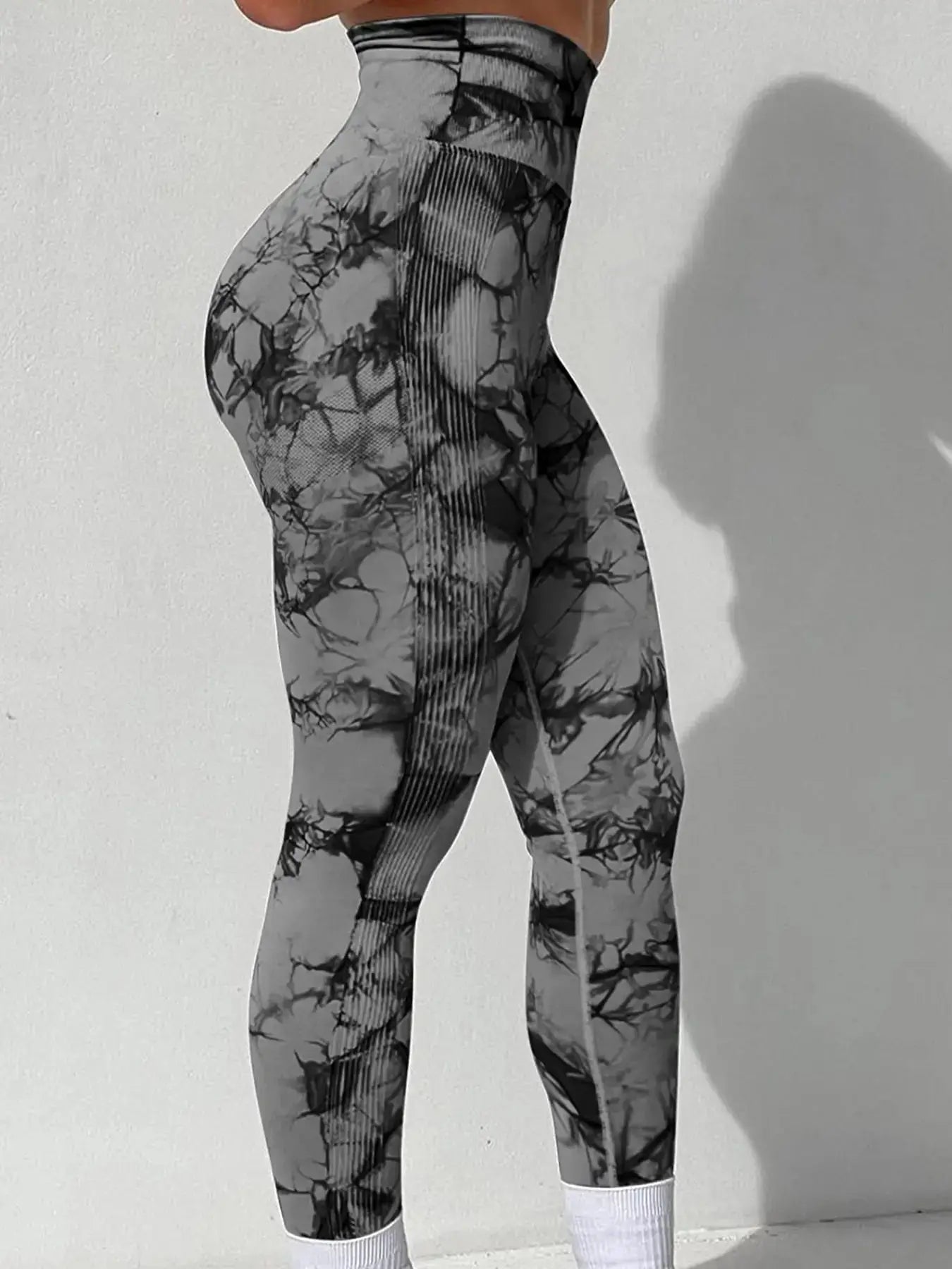 LIFERLIKE"US" Tie-Dye High Waist Yoga Pants